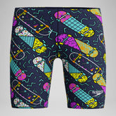 Boys Print Jammer Purple