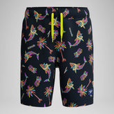Kid's Print Redondo Volley Swim Shorts Black/Green