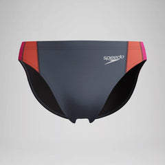 Men's Beachstar Colorblock Brief Grey/Coral