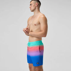 Men's Print Redondo Edge Volley Swim Shorts Multicolored