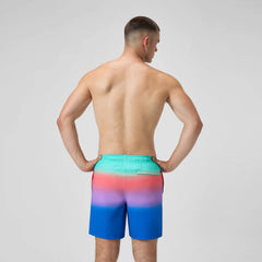 Men's Print Redondo Edge Volley Swim Shorts Multicolored