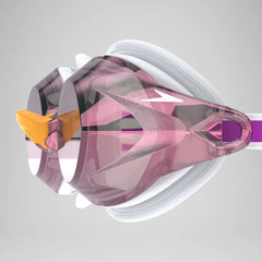 Women's Vanquisher 3.0 Mirror Goggles Purple/Orange
