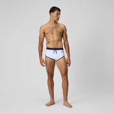 Men's Jetstream Retro Logo Brief White