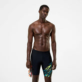 Men's Medley Logo Jammer Black/Green
