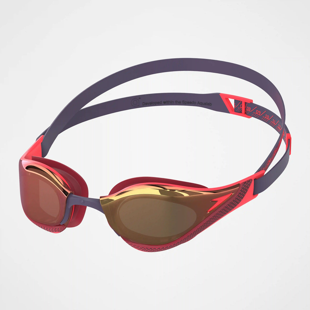 Adult Fastskin Pure Focus Mirror Goggles Red