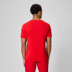 Men's Guard New Easy Short Sleeve Rashguard Red