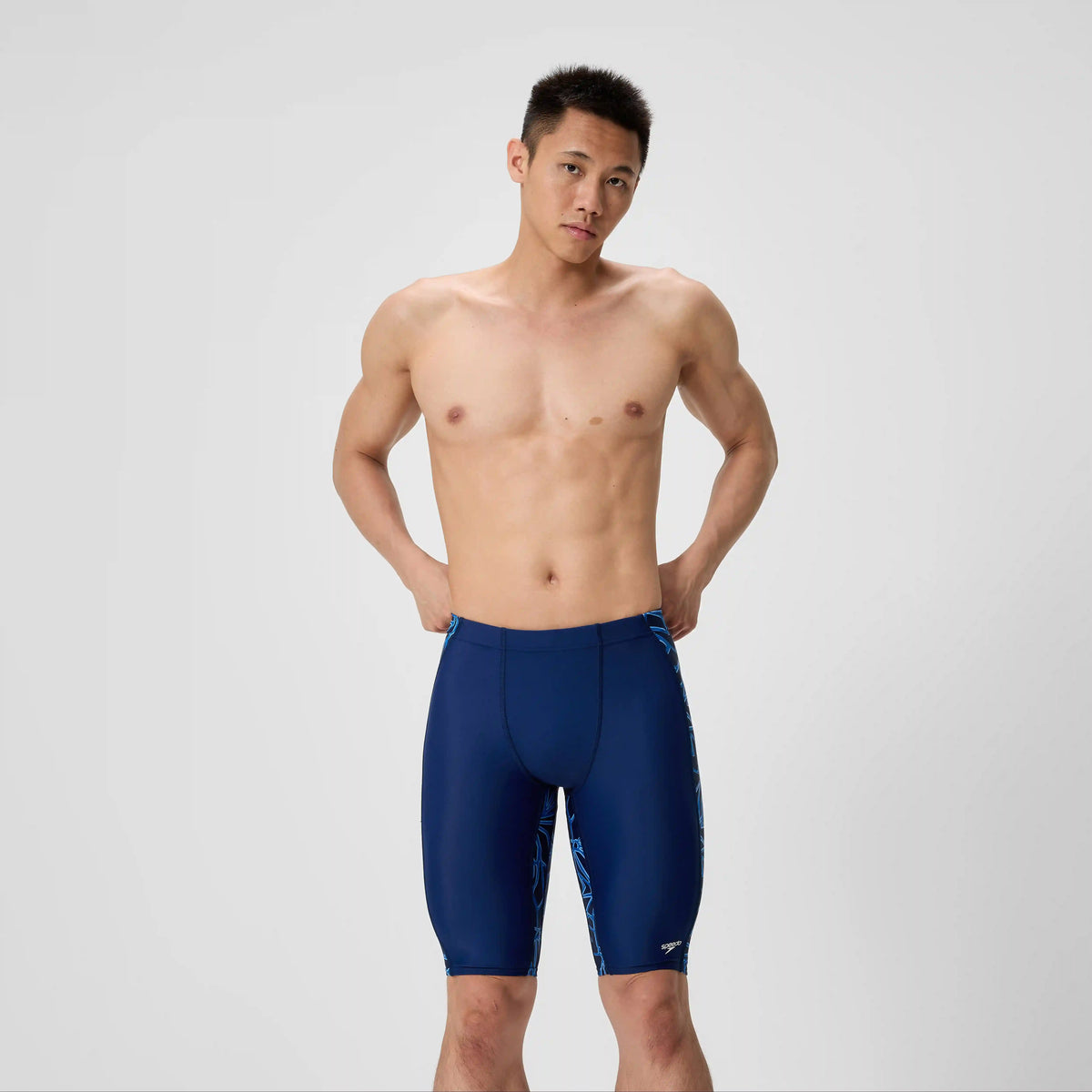 Men's Club Training Printed Jammer Blue/Navy