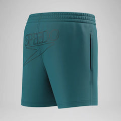 Boys Essentials Logo Swim Shorts Green